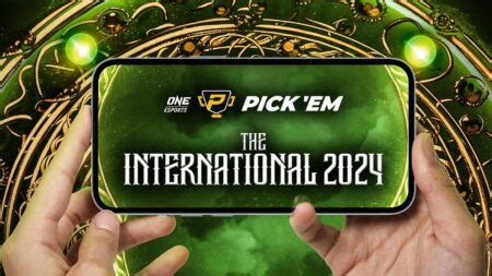 How to play the ONE Esports The International 2024 Pick ‘Em .